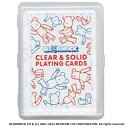 プレイングカード ベアブリック クリア＆ソリッドプレイングカード 30211【割引不可・返品キャンセル不可】