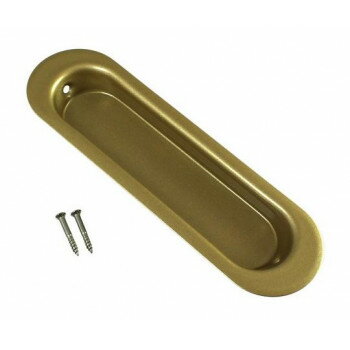 【メール便】 宇佐美工業 17230　戸引手　皐月フラッシュゴールド　120mm　1個入【お寄せ品、返品キャ..