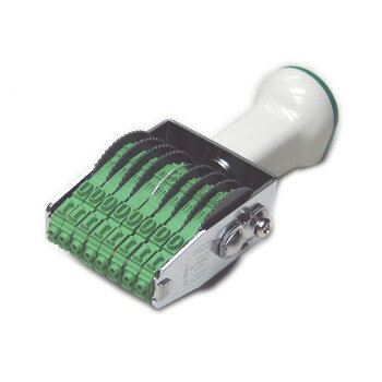 Stamps - テクノタッチ回転印 欧文8連(明朝体) 4号 TK-048【お寄せ品、返品キャンセル不可。欠品終売時連絡あり】