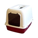 【直送品】ファープラスト キャットトイレ クリアキャット 10 レッド 72064022PA【お寄せ品、返品キャンセル不可。欠品終売時連絡あり】