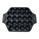【直送品】岩鋳 南部鉄器 たこ焼23穴 IH対応 24025【お寄せ品、返品キャンセル不可。欠品終売時連絡あり】