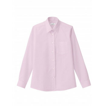 ボンマックス FB4035L レディスレギュラーカラー長袖ブラウス ピンク (9) サイズ:9G FACEMIX【お寄せ品、返品キャンセル不可。欠品終売時連絡あり】