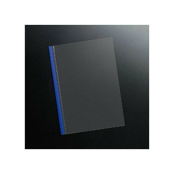 コクヨ レールクリヤーホルダー K2 A4タテ 青 10冊 K2フ-TP760BX10【お寄せ品、返品キャンセル不可。欠..