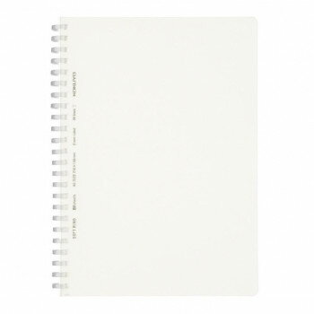 【メール便】 コクヨ ソフトリングノート B罫(中横罫) A5(3号) 80枚 透明 ス-SV538B-T【お寄せ品、返品..