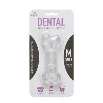 【メール便】 ループ デンタル ソフトボーン ミルクフレーバー M【お寄せ品、返品キャンセル不可。欠品終売時連絡あり】