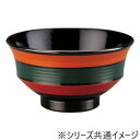 福井クラフト TA羽反筋天竜寺汁椀 歌舞伎 33023490【お寄せ品、返品キャンセル不可。欠品終売時連絡あり】