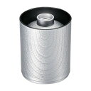 (食洗機対応)筒型落し蓋箸洗椀 銀透き(内黒) 37002390【お寄せ品、返品キャンセル不可。欠品終売時連絡あり】