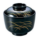 (食洗機対応)忍小吸椀 黒つゆ草(内黒) 12023760【お寄せ品、返品キャンセル不可。欠品終売時連絡あり】