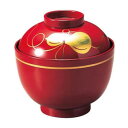 (食洗機対応)松庵小吸椀 朱ひょうたん(内黒) 12024180【お寄せ品、返品キャンセル不可。欠品終売時連絡あり】