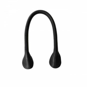 【メール便】 ソウヒロ joint クラフトパーツ ソフトスムース革芯入持ち手 2本手 約40cm (裏当て4枚付) 850/黒 JTM-K59【お寄せ品、返品キャンセル不可。欠品終売時連絡あり】