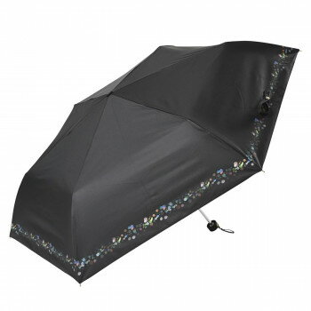 ニフティカラーズ 遮光ミニ55 バブル 晴雨兼用日傘 折傘 ブラック 2470BK【お寄せ品、返品キャンセル不可。欠品終売時連絡あり】