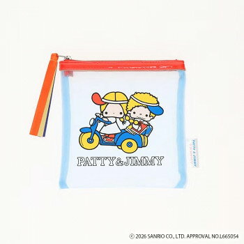Other - ゾーウィー サンリオ メッシュポーチS パティ＆ジミー 3503【お寄せ品、返品キャンセル不可。欠品終売時連絡あり】