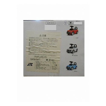 【直送品】JTC(ジェー・ティー・シー) 乗用玩具 RIDE ON CAR ホワイト J-3053【お...