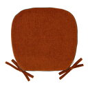 川島織物セルコン filo decor ジャイアント ダイニングシートクッション 45×43Vcm LN1311 O オレンジ【お寄せ品、返品キャンセル不可。欠...