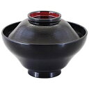 福井クラフト TA4寸富士霞椀黒刷毛高台内朱 31005140【お寄せ品、返品キャンセル不可。欠品終売時連絡あり】