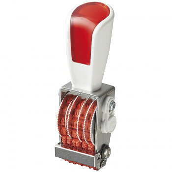 リピスター回転印 欧文日付(明朝体) 5号 ストッパー付 RS-DM5【お寄せ品、返品キャンセル不可。欠品終売時連絡あり】