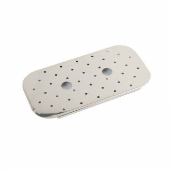 【メール便】 スギコ 18-8ホテルパン用目皿 1/4サイズ SH-2214G SA2015【お寄せ品、返品キャンセル不可。欠品終売時連絡あり】