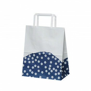 平紐手提袋 H平23 群青 50枚 XZK00996【お寄せ品、返品キャンセル不可。欠品終売時連絡あり】