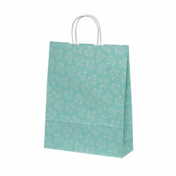 自動手提袋 HZ ロマン ブルー 50枚 XZK00679【お寄せ品、返品キャンセル不可。欠品終売時連絡あり】