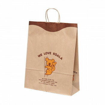 【直送品】自動手提袋 HV100 コアラ 50枚 XZK00949【お寄せ品、返品キャンセル不可。欠品終売時連絡あり】