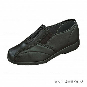広島化成 くつろぎエルダー KE324 ブラック 25.0cm KE324 298028【お寄せ品、返品...