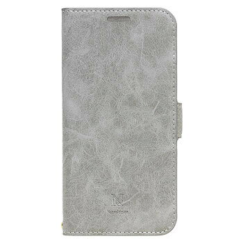【メール便】 Style Natural iPhone 12Pro/12 専用手帳型スマホケース iP20_61-VS01 グレー【お寄せ品、返品キャンセル不可。欠品終売時連絡あり】