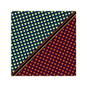 【メール便】 トレシー デザインクロス ツートンデザイン 24×24cm A 2424P-WOO TC3 ラテン柄【お寄せ品、返品キャンセル不可。欠品終売時連絡あり】(4)