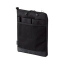 LIHIT LAB.(リヒトラブ) バッグインバッグ(タテ型) A5 ブラック A-7682-24【お寄せ品、返品キャンセル不可。欠品終売時連絡あり】