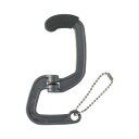 【メール便】 LIHIT LAB.(リヒトラブ) バッグハンガー ブラック A-7791-24【お寄せ品、返品キャンセル不可。欠品終売時連絡あり】