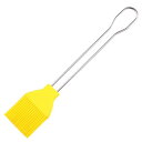 【メール便】 ユーロキッチン eurokitchen シリコンブラシ 22cm ステンレス柄 黄【お寄せ品、返品キャンセル不可。欠品終売時連絡あり】