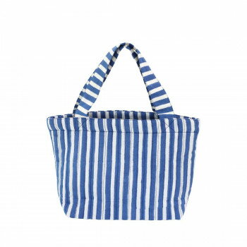 キルトミニトート ストライプブロックプリント ブルー 11725750516【お寄せ品、返品キャンセル不可。欠品終売時連絡あり】 キルトミニトート ストライプブロックプリント ブルー 11725750516【お寄せ品、返品キャンセル不可。欠品終売時連絡あり】