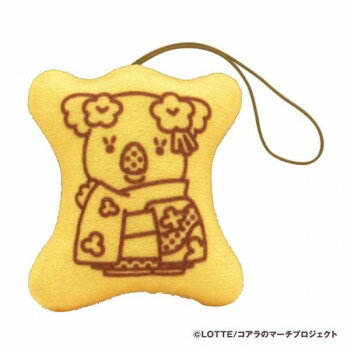 Key Holder - 【メール便】 コアラのマーチ ビスケット型マスコット ご当地シリーズ(京都) 11253【お寄せ品、返品キャンセル不可。欠品終売時連絡あり】