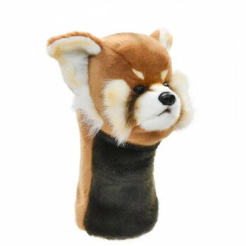 ホクシン交易 HANSAヘッドカバー レッサーパンダ DR用 BH8187【お寄せ品、返品キャンセル不可。欠品終売時連絡あり】