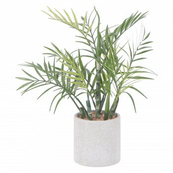 不二貿易　（C/D:41130） フェイクグリーン テーブルヤシ ペーパーポット【お寄せ品、返品キャンセル不可。欠品終売時連絡あり】
