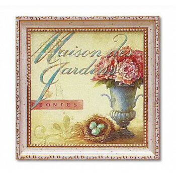 ミニゲル アートフレーム アンジェラ スターリング「ハウスガーデン」 AS-02012【お寄せ品、返品キャンセル不可。欠品終売時連絡あり】