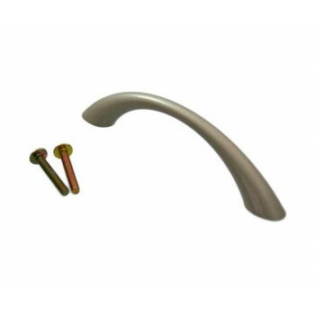 【メール便】 ハイロジック　17704　サーブハンドル　100mm　パールニッケル　1個入【お寄せ品、返品キ..