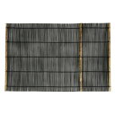 萬洋 黒塗会席マット 30×45 29-044【お寄せ品、返品キャンセル不可。欠品終売時連絡あり】