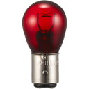 M&Hマツシマ 白熱電球(1個入) 12v21/5w S25 BAY15D レッド 1P3407 RE【お寄せ品、返品キャンセル不可。欠品終売時連絡あり】