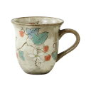 62372 波佐見焼 草花(木苺) ミニマグ 赤 150ml【お寄せ品、返品キャンセル不可。欠品終売時連絡あり】(3)