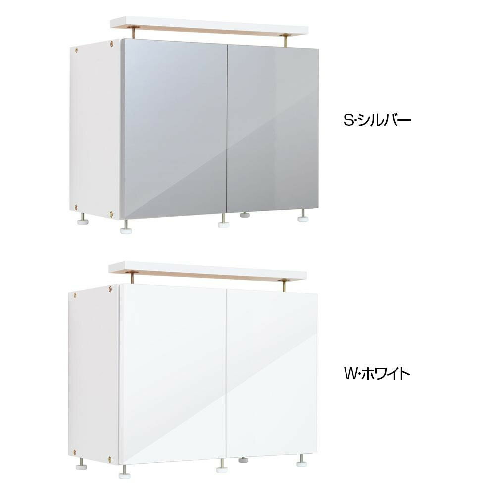 【直送品】耐震収納上置き 冷蔵庫上じしん作くん ハイタイプ IBJ-60H　W・ホワイト【お寄せ品、返品キャンセル不可。欠品終売時連絡あり】