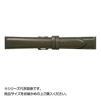 【メール便】 MIMOSA(ミモザ) 時計バンド キッド 18mm カーキ (美錠:銀) ZK-KH18【お寄せ品、返品キャンセル不可。欠品終売時連絡あり】