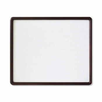 和額 デッサン縁 涼 木製 四ツ切 ブラウン 32D941A3870【お寄せ品、返品キャンセル不可。欠品終売時連..