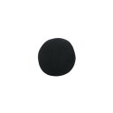 MO-RU(モール) バックレストクッション φ40×6cm ブラック【お寄せ品、返品キャンセル不可。欠品終売時連絡あり】