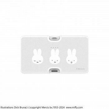 ミッフィー Lightning/Type-Cコネクタ付き リチウムイオン充電器 MF-531B【お寄せ品、返品キャンセル不可。欠品終売時連絡あり】 ミッフィー Lightning/Type-Cコネクタ付き リチウムイオン充電器 MF-531B【お寄せ品、返品キャンセル不可。欠品終売時連絡あり】
