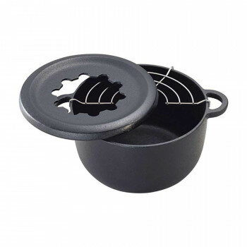 【直送品】岩鋳　南部鉄器　フォンデュ兼用ミニ天ぷら鍋 25011【お寄せ品、返品キャンセル不可。欠品終..