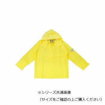 【直送品】コヤナギ レインウェア エースガッツ ジャケット AG-35J イエロー M【お寄せ品、返品キャン..