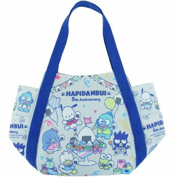 サンリオプリントバルーンバッグ　はぴだんぶい5th　オニギリ　4266【お寄せ品、返品キャンセル不可。..
