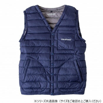 イーブンリバー ファイバーダウンベスト ネイビー(04) サイズ:L R125【お寄せ品、返品キャンセル不可。欠品終売時連絡あり】 イーブンリバー ファイバーダウンベスト ネイビー(04) サイズ:L R125【お寄せ品、返品キャンセル不可。欠品終売時連絡あり】