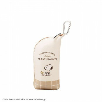 Cases - メガネケース カラビナ付 スヌーピー ABOUT PEANUTS 094442【お寄せ品、返品キャンセル不可。欠品終売時連絡あり】