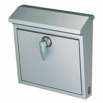 【直送品】美濃クラフト かもんポスト POMO ポモ メタリックシルバー POM-MS【お寄せ品、返品キャンセル不可。欠品終売時連絡あり】